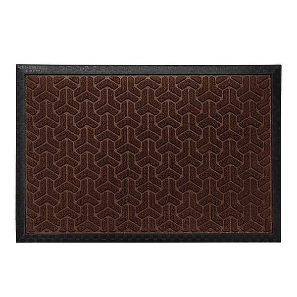 Capacho Porta Entrada Waterkap Marrom 0,40X0,60M Kapazi