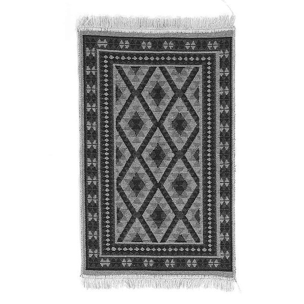Tapete Turco Kilim Antep Dupla Face 06 Cinza 2,00X2,50M