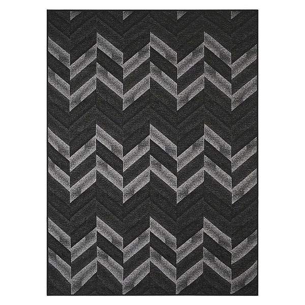 Tapete Sala Funcional Vitral 50 Preto 2,00X2,50M