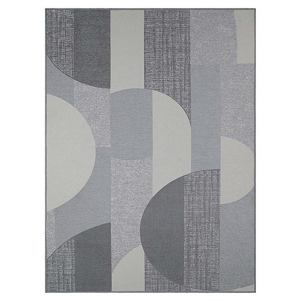 Tapete Sala Funcional Curven 52 Grafite 1,50X2,00M