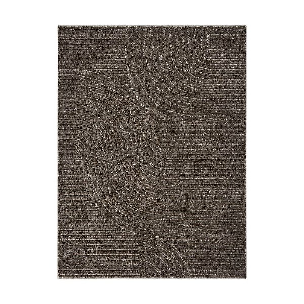 Tapete Sala Realce Sand 35 Taupe 4,00X5,00M