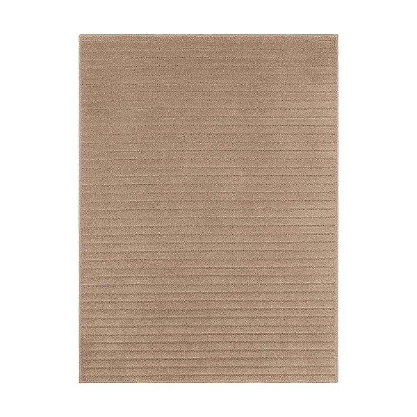 Tapete Sala Realce Listras 03 Creme Cotton 4,00X5,00M