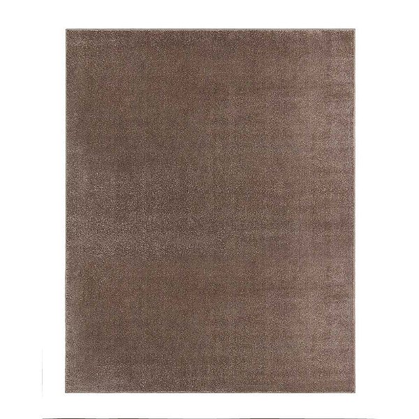 Tapete Sala Realce Liso 35 Taupe 4,00X5,00M