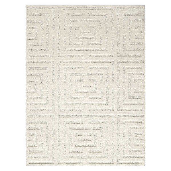 Tapete Sala Realce Eden 60 Areia 4,00X5,00M