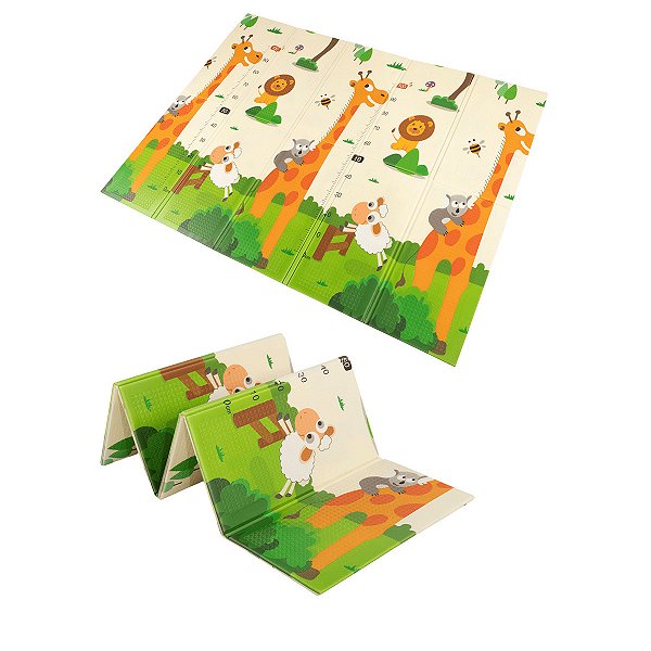 Tapete Tatame Infantil Dupla Face Savana 1,50X2,00M Kapazi