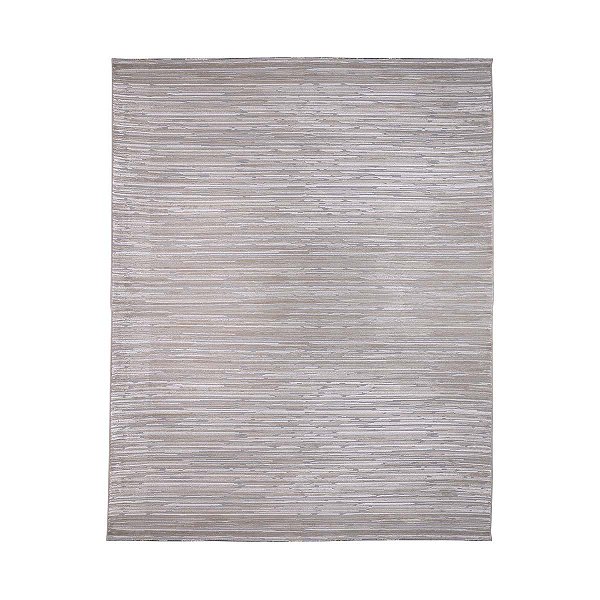 Tapete Sala Turco Glamour 06 Cinza 3,00X4,00M Edantex