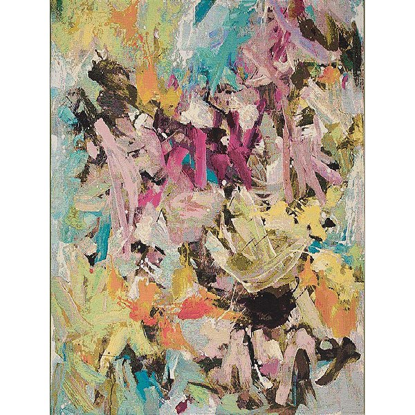 Passadeira Egípcia Paris 01 Colorido 0,66X2,30M Edantex