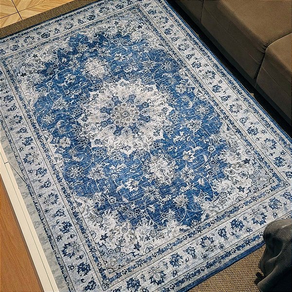 Tapete Antiderrapante Tipo Persa 06 Gaudi - 2,00X2,50M