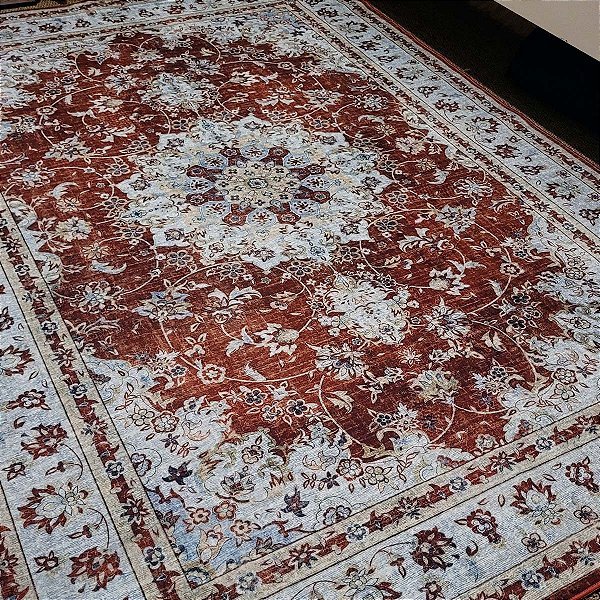 Tapete Antiderrapante Tipo Persa 01 Gaudi - 1,40X2,00M