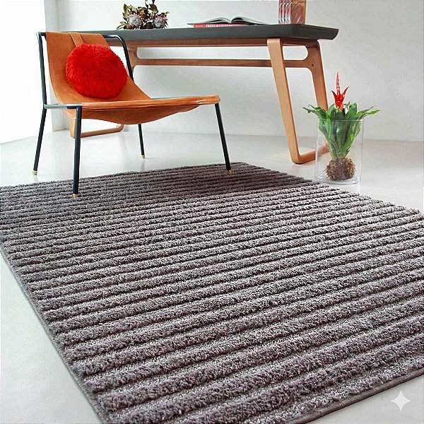 Tapete Sala Alto Baixo Relevo Jazz 10 Minerio 2,00X2,50M