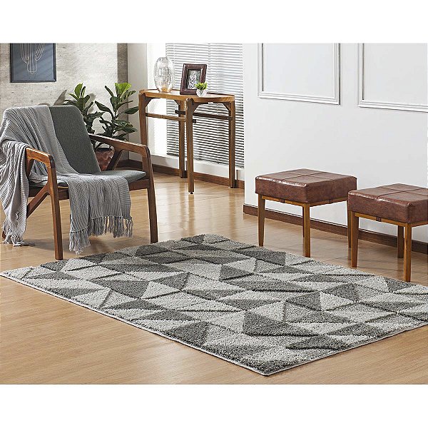 Tapete Sala Alto Baixo Relevo Jazz 06 Minerio 1,50X2,00M