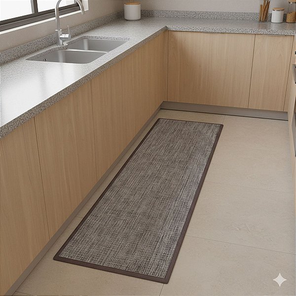Passadeira Antiderrapante Cozinha 0,45X1,20M Moderno 2