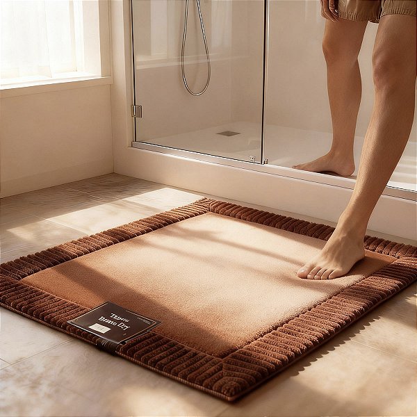 Tapete para Banheiro Quarto Antiderrapante Dry