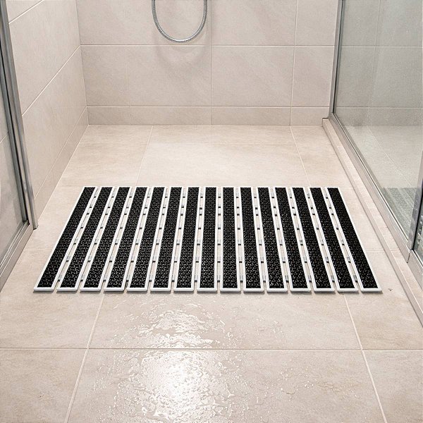 Tapete Antiderrapante com Ventosa Box Banheiro Deck