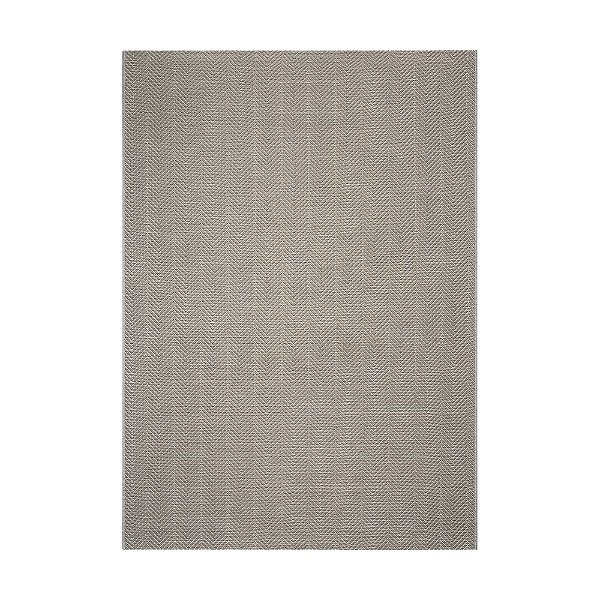Tapete Sisal Buzios Camburi 66 Bege-Cinza 3,00X4,00M 4 Bordas Viradas