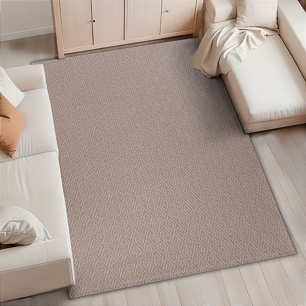 Tapete Sisal Sala Quarto Antiderrapante Riviere Loire
