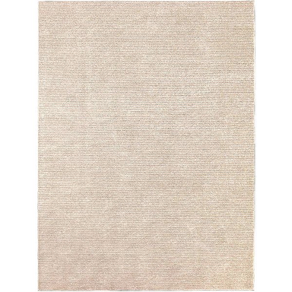 Tapete para Sala Mariana Bege Sob Medida - 1,25X3,50M