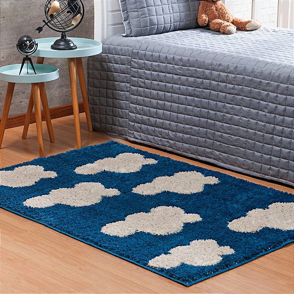 Tapete Infantil Antiderrapante 1,00X1,50M Alto Baixo Relevo Jazz
