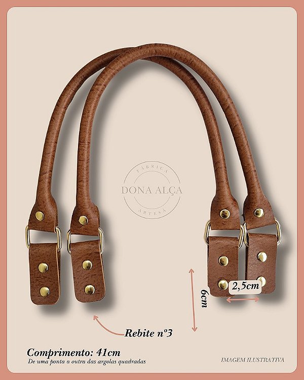 Alça Clássica P com Porta Alças - Linha Básica