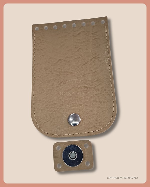 Aba para Bolsa de Crochê P - Linha Básica (8X12)