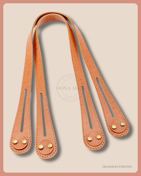 Alça Vintage para Bolsa - Caramelo