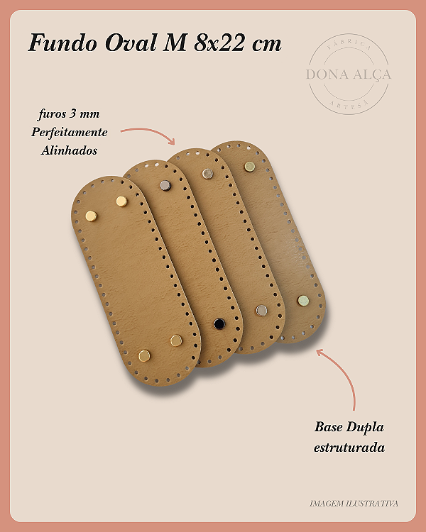 Fundo Oval M com Bailarina (8x22)