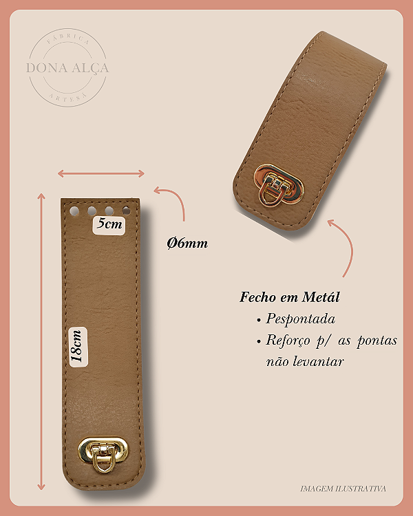 Aba Fecho com Torniquete - Linha Básica (5x18)