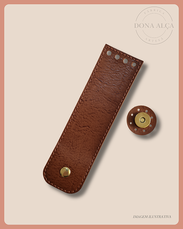 Aba Fecho com Botão Imã - Linha Básica (5x18)