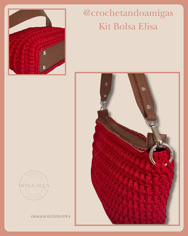 Kit Bolsa Elisa - Bege