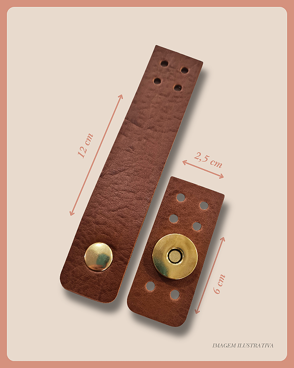 Fecho Lapela Imantado