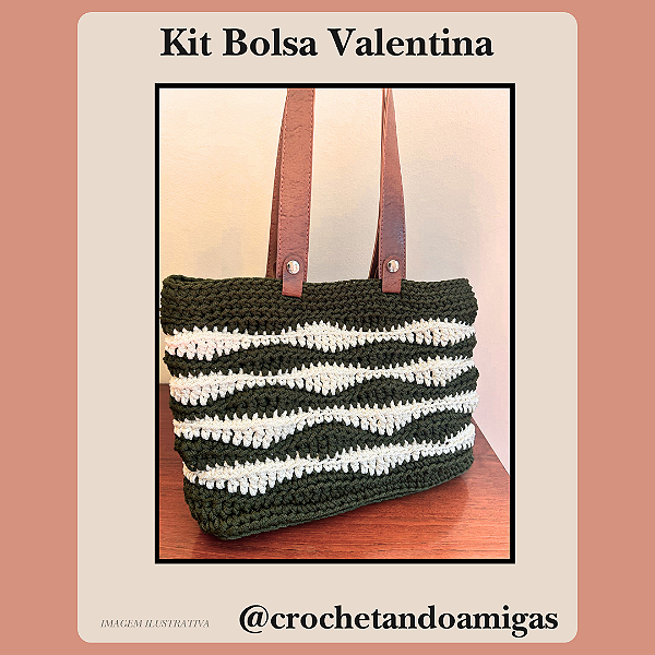 kit Bolsa Valentina - Café