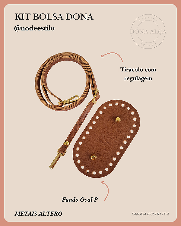 Kit de Acessórios ¨BOLSA DONA¨ P @nodeestilo