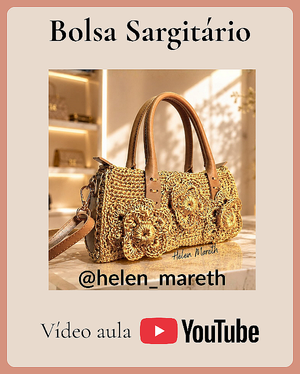 Kit BellaBag P - Bolsa Sargitário @helen_mareth