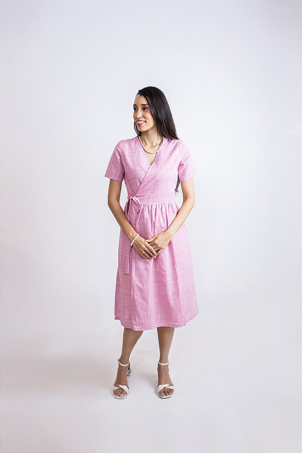 Vestido Tulipa Goiaba