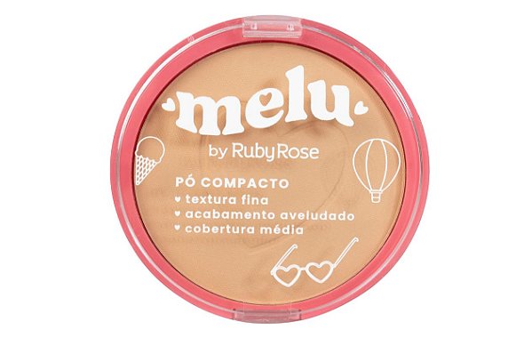 Pó Compacto (cor MC50) - Melu by Ruby Rose