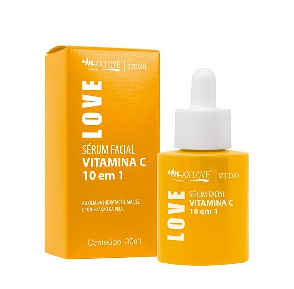 Sérum Facial Vitamina C 10 em 1 Max Love
