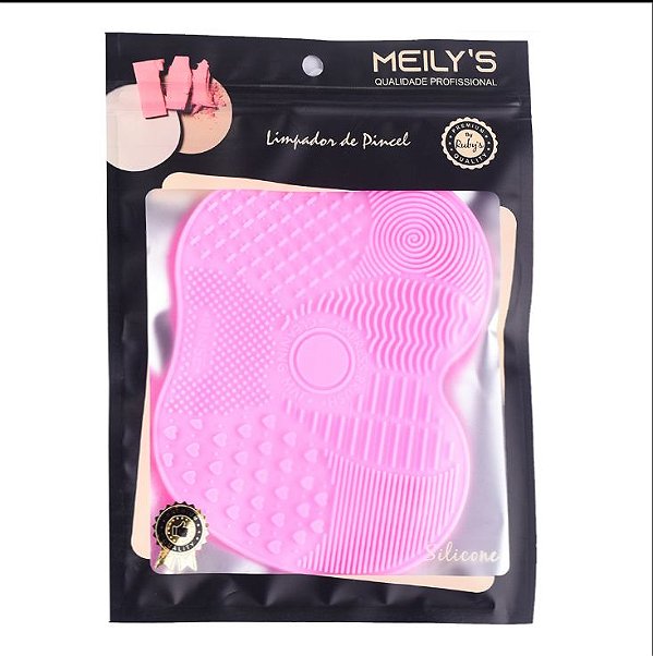 Tapete Limpador de Pincéis Meilys - Rosa