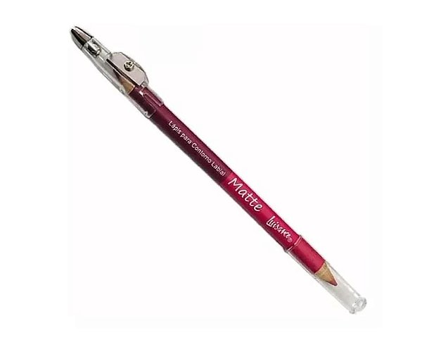 Lápis De Contorno Labial 2 Em 1 Matte Luisance Delineador - Cor 1
