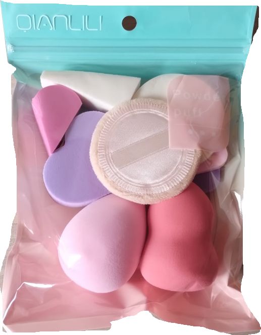 Kit esponja de maquiagem