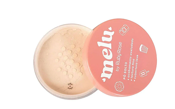 Pó Solto Melu By Ruby Rose Cor 01