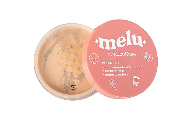 Pó Solto Melu By Ruby Rose Cor 02