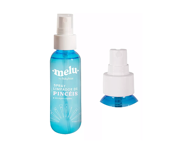 Higienizador Limpador De Pincéis Spray Melu Ruby Rose 100ml
