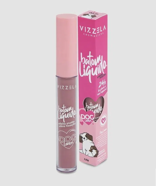 batom líquido vizzela - cor 02 shih tzu
