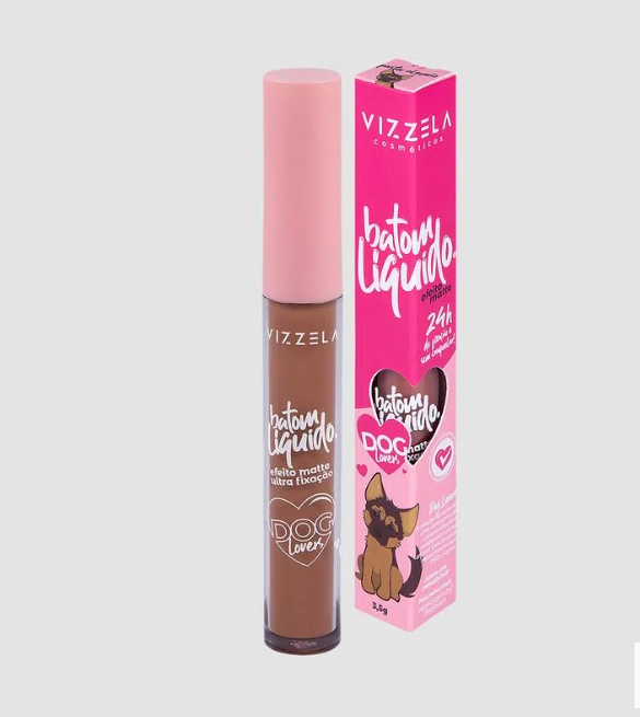 batom líquido vizzela - cor 14 pastor alemão