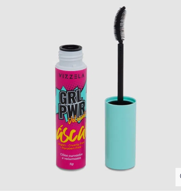 máscara para cílios girl power vizzela