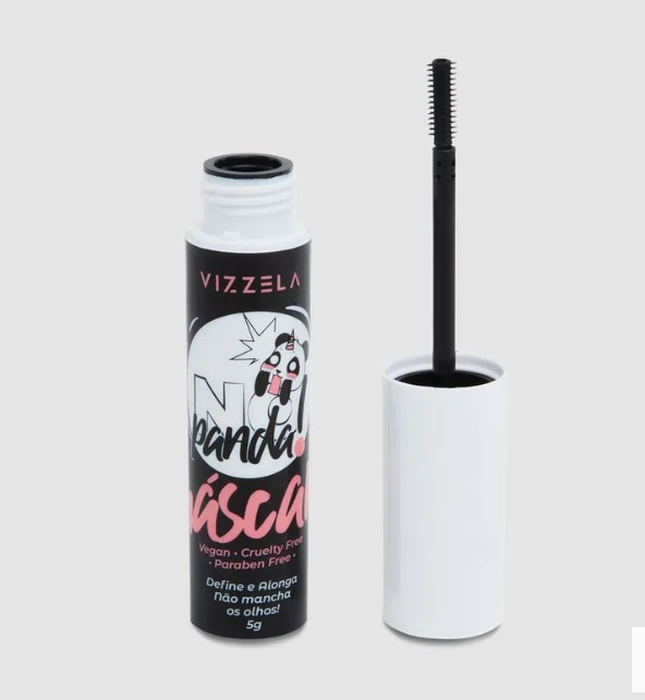 máscara para cílios no panda vizzela
