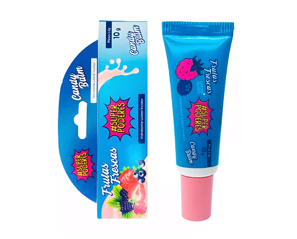Hidratante Labial Candy Balm Frutas Frescas Super Poderes
