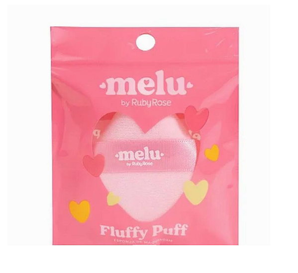 Esponja Para Maquiagem Fluffy Puff Melu - Ruby Rose