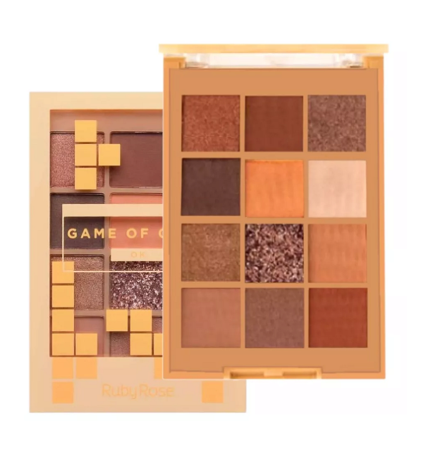 Paleta De Sombras Game Of Gold Ruby Rose