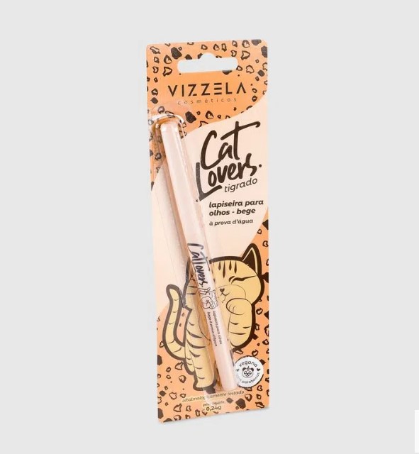 Lapiseira para olhos bege – cat lovers – vizzela